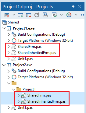 Shared forms
