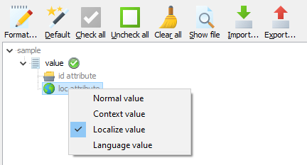 Custom localize attribute